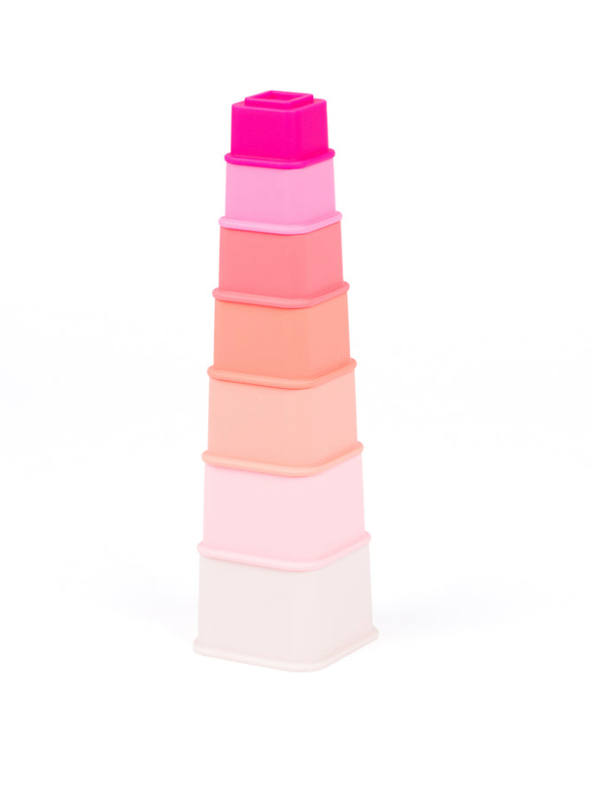 Jeweled Pink Happy Stacks