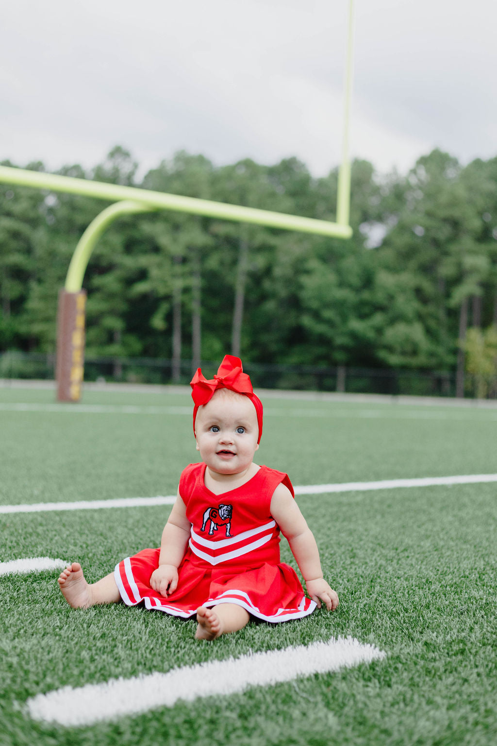 Georgia Bulldog Cheer Dress