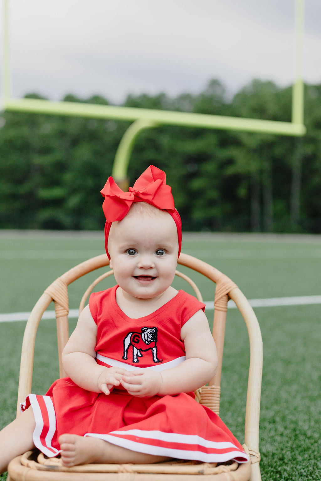 Georgia Bulldog Cheer Dress