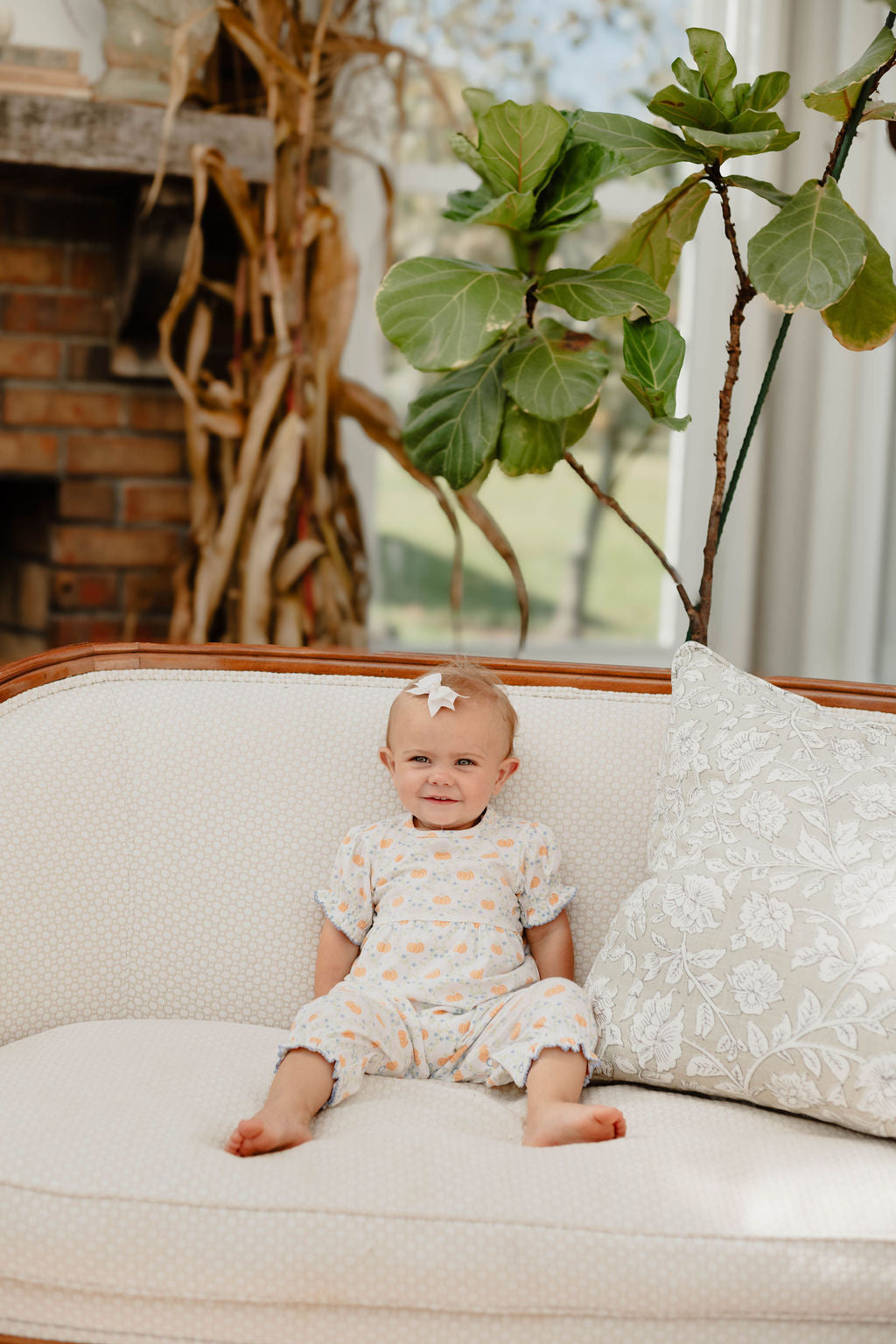 Sweet Pumpkin Romper