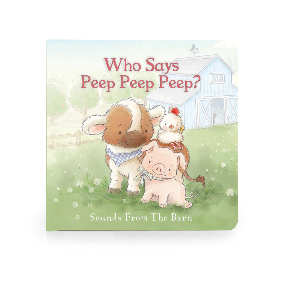 Who says Peep Peep Board Book