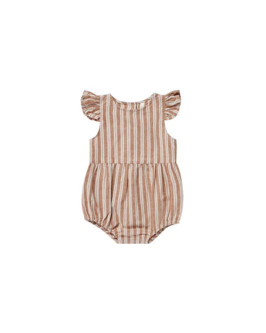 Stone Stripe Amelia Romper